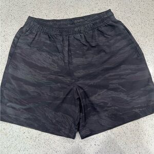 Chubbies Black Camo Athletic Shorts